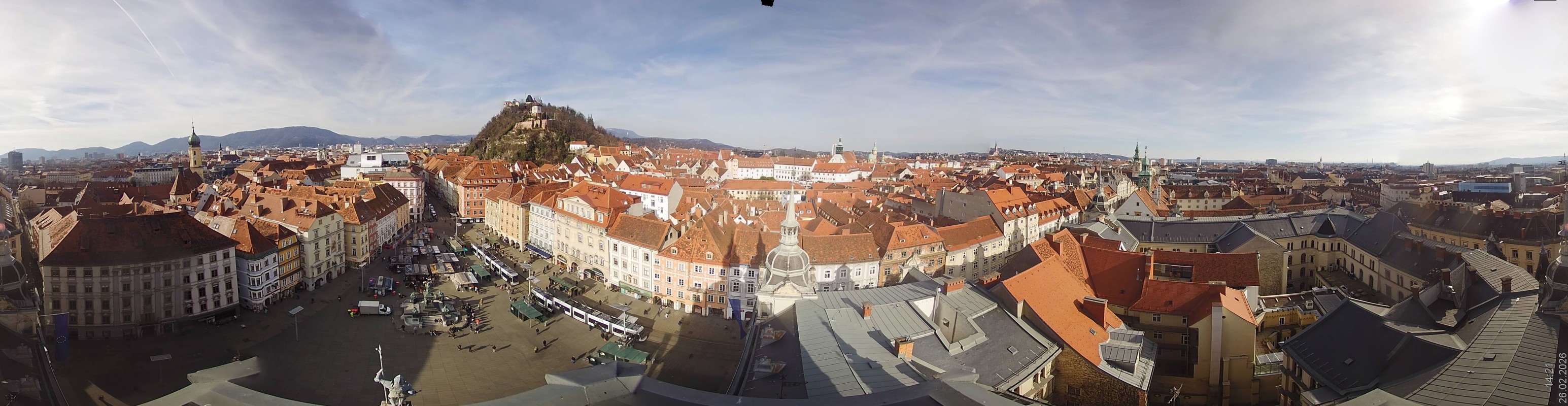 Archived image Webcam View of Graz