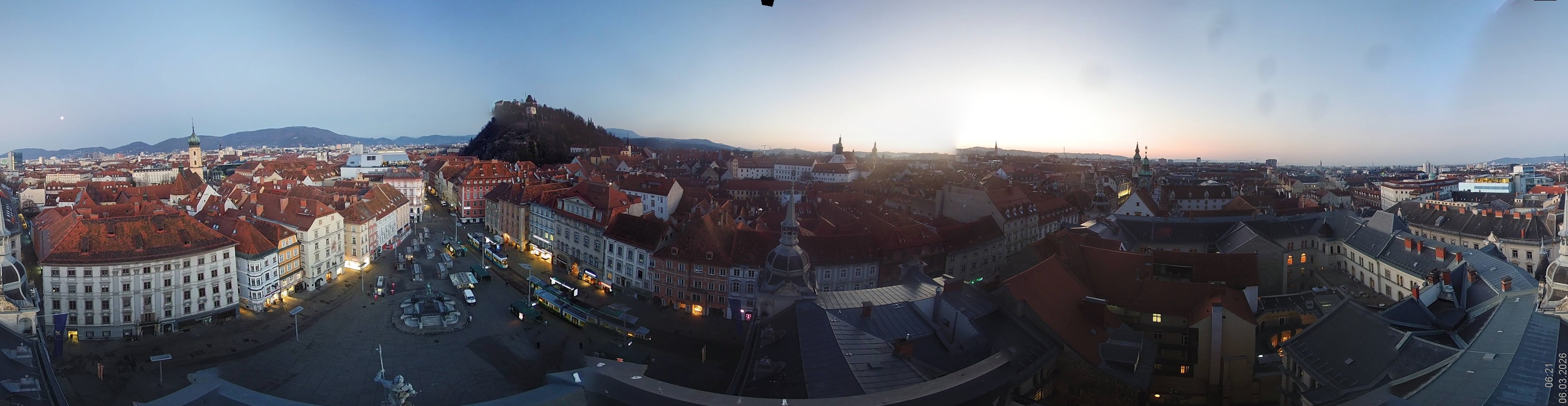 Archived image Webcam View of Graz