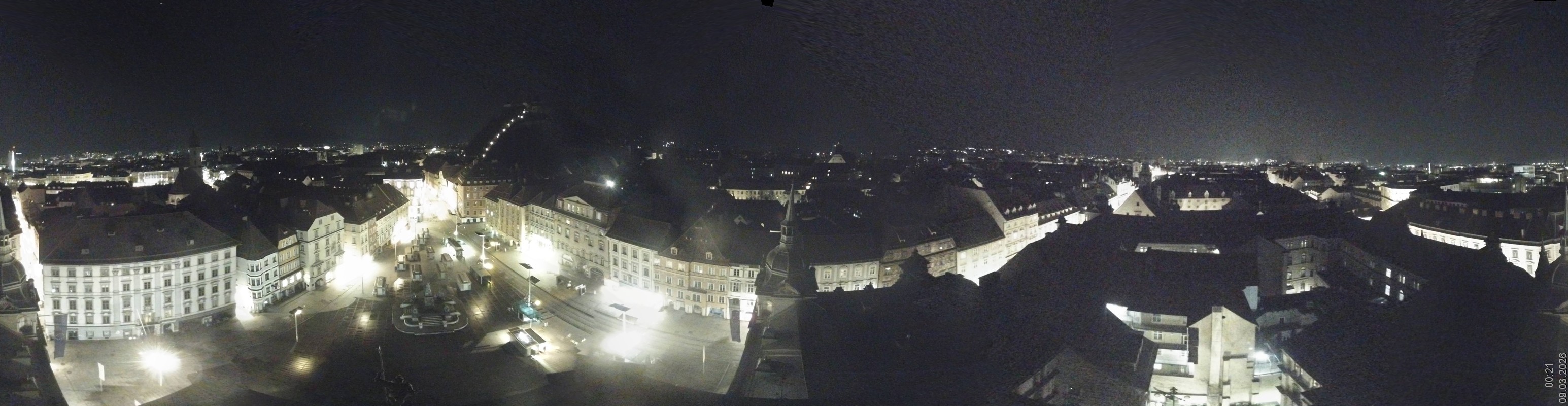 Archiv Foto Webcam Grazer Rathaus