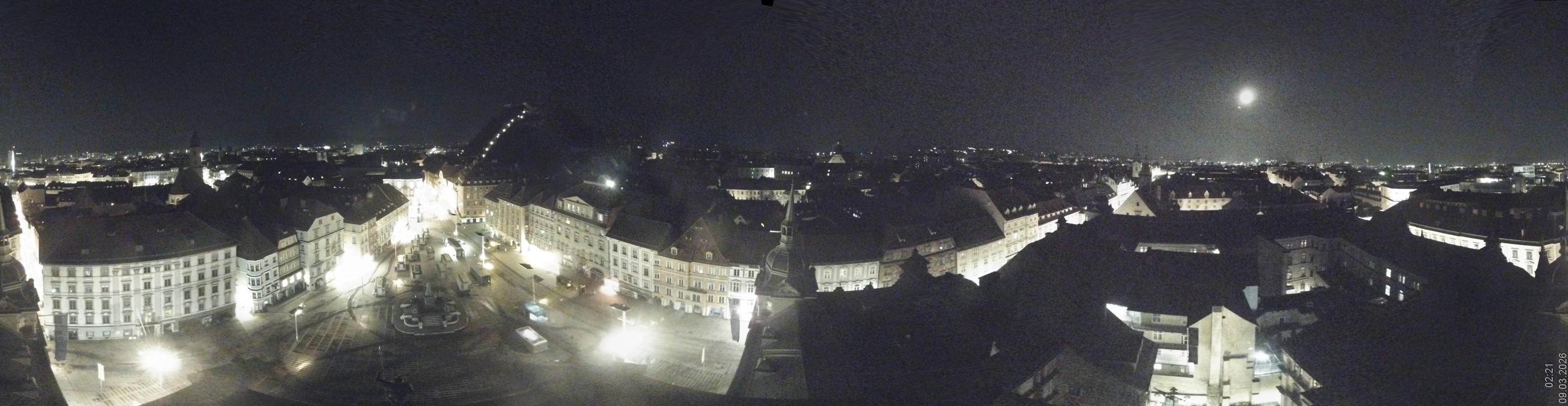 Archiv Foto Webcam Grazer Rathaus