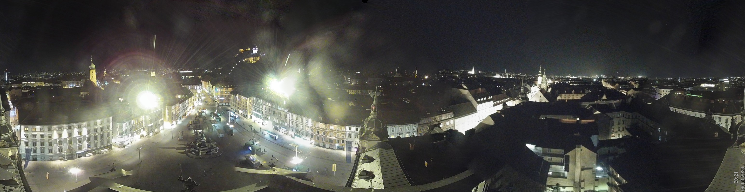 Archiv Foto Webcam Grazer Rathaus