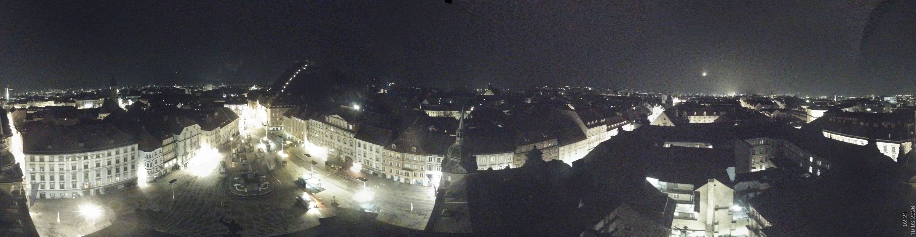 Archiv Foto Webcam Grazer Rathaus
