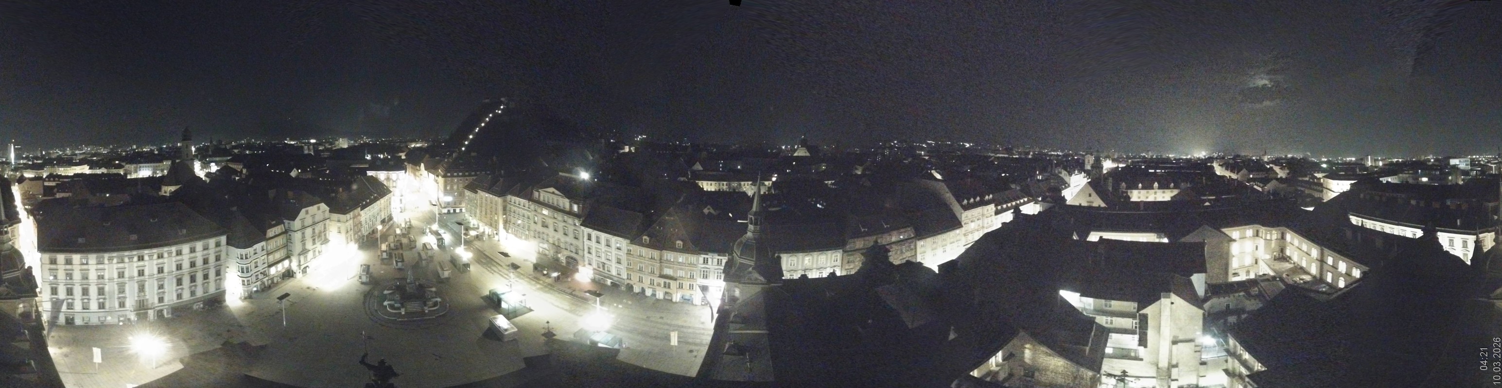 Archiv Foto Webcam Grazer Rathaus