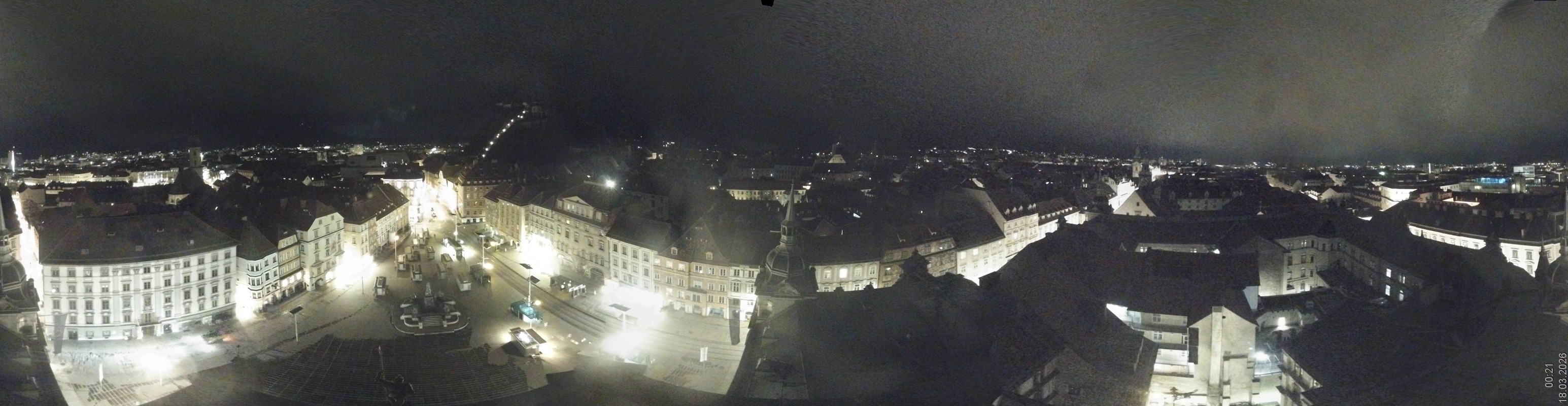 Archiv Foto Webcam Grazer Rathaus