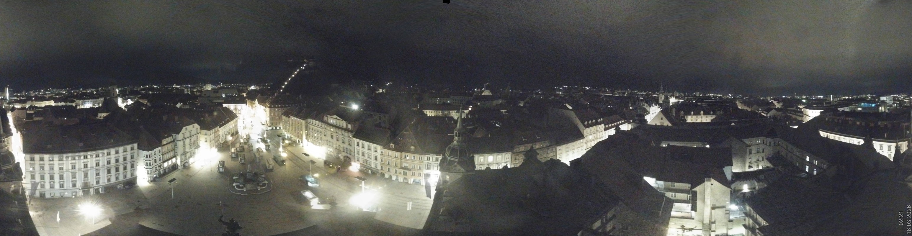 Archiv Foto Webcam Grazer Rathaus