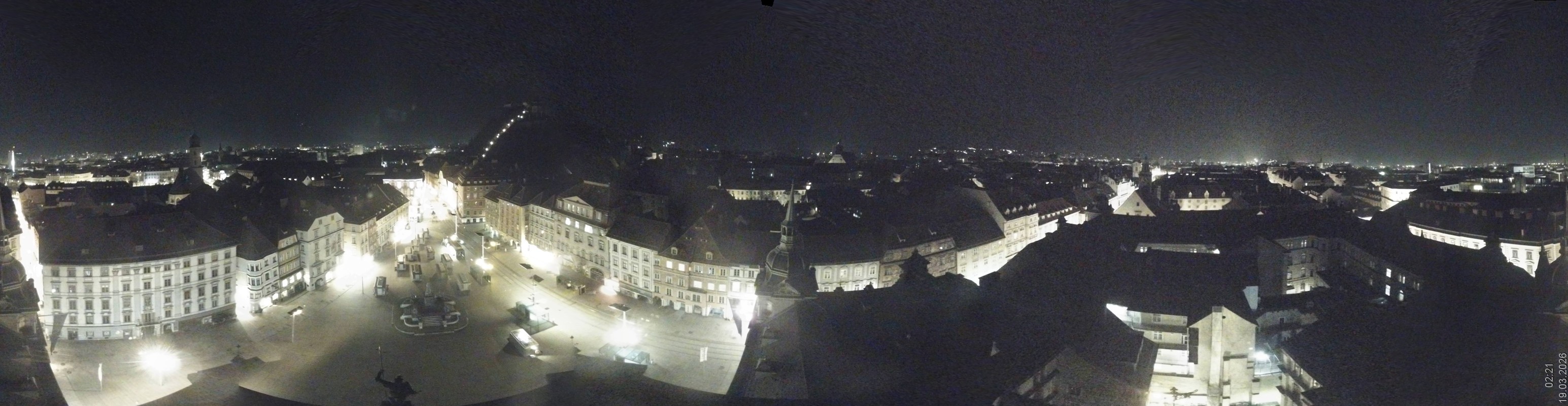 Archiv Foto Webcam Grazer Rathaus
