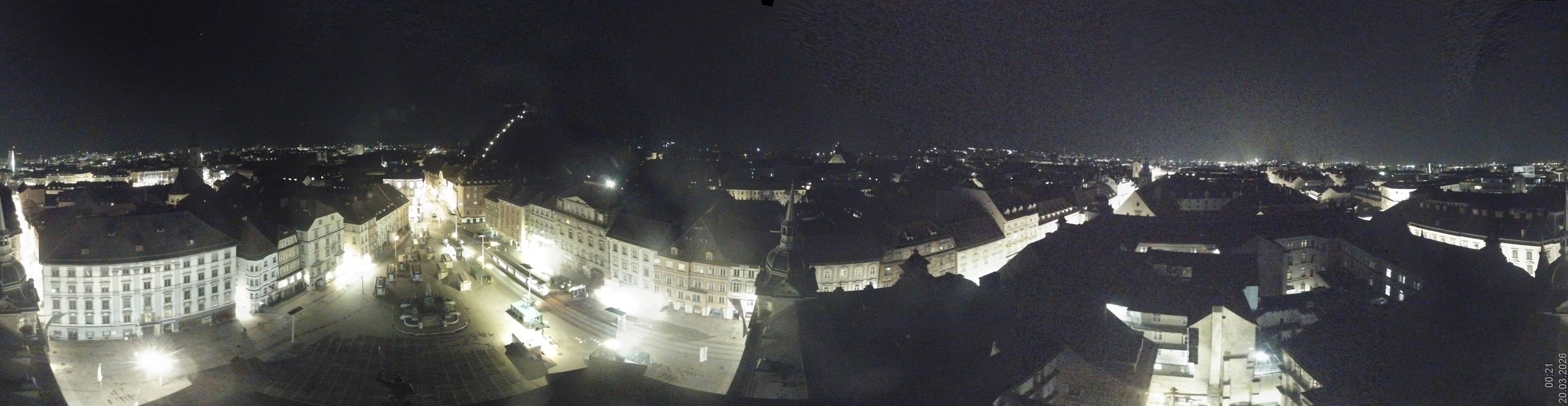 Archiv Foto Webcam Grazer Rathaus