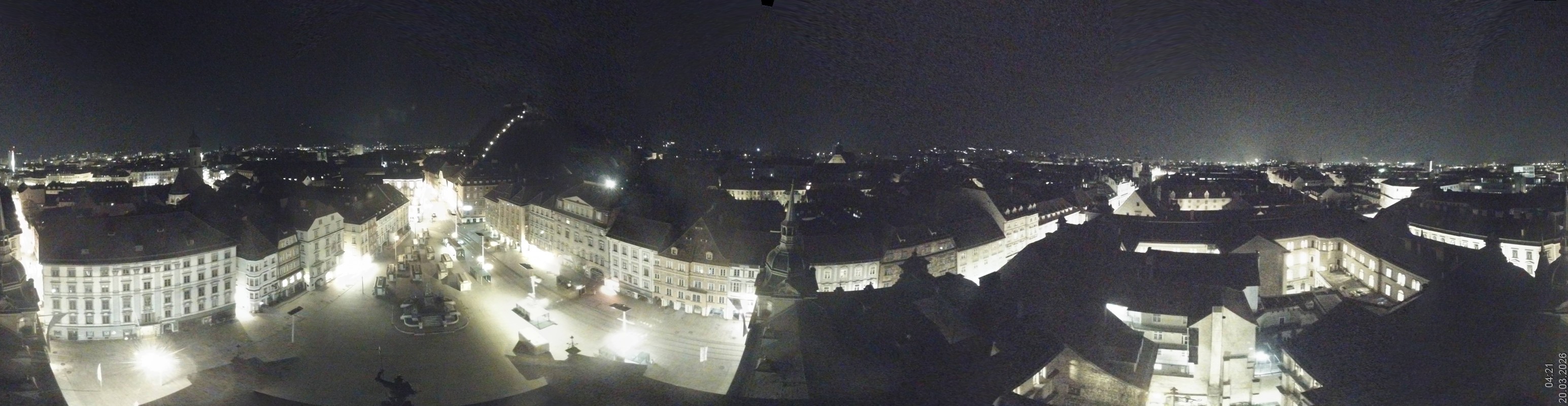 Archiv Foto Webcam Grazer Rathaus