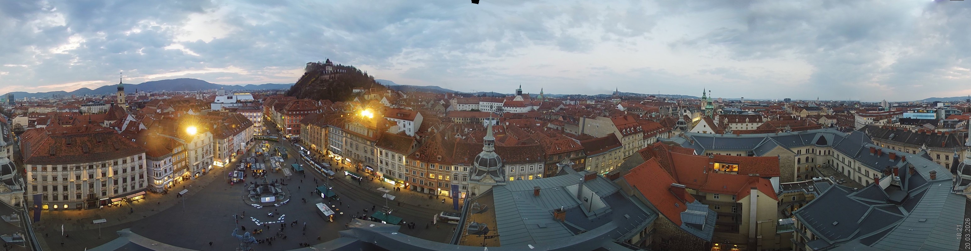 Archived image Webcam View of Graz