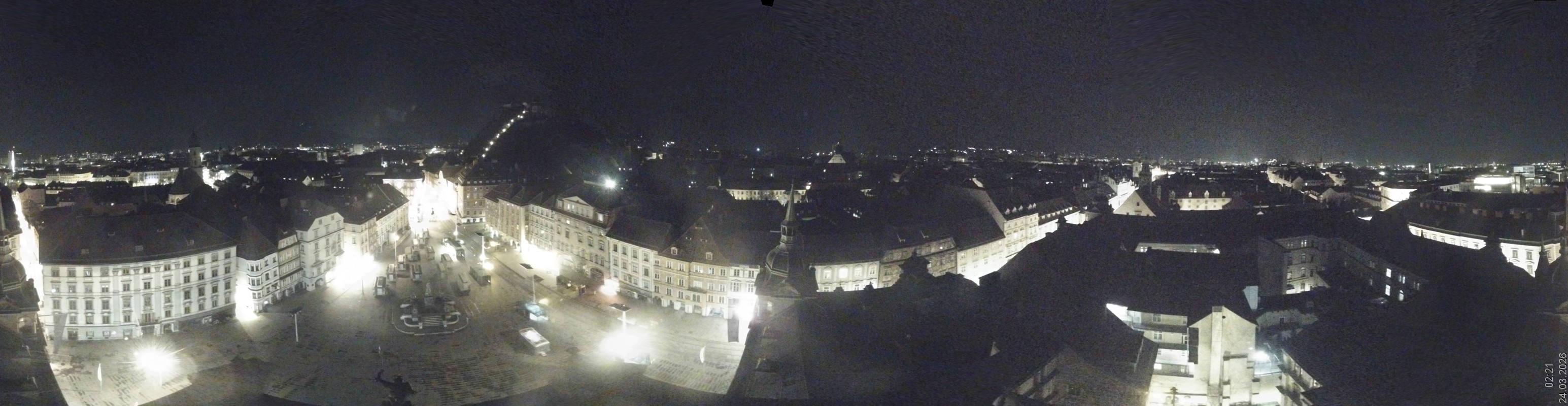 Archiv Foto Webcam Grazer Rathaus