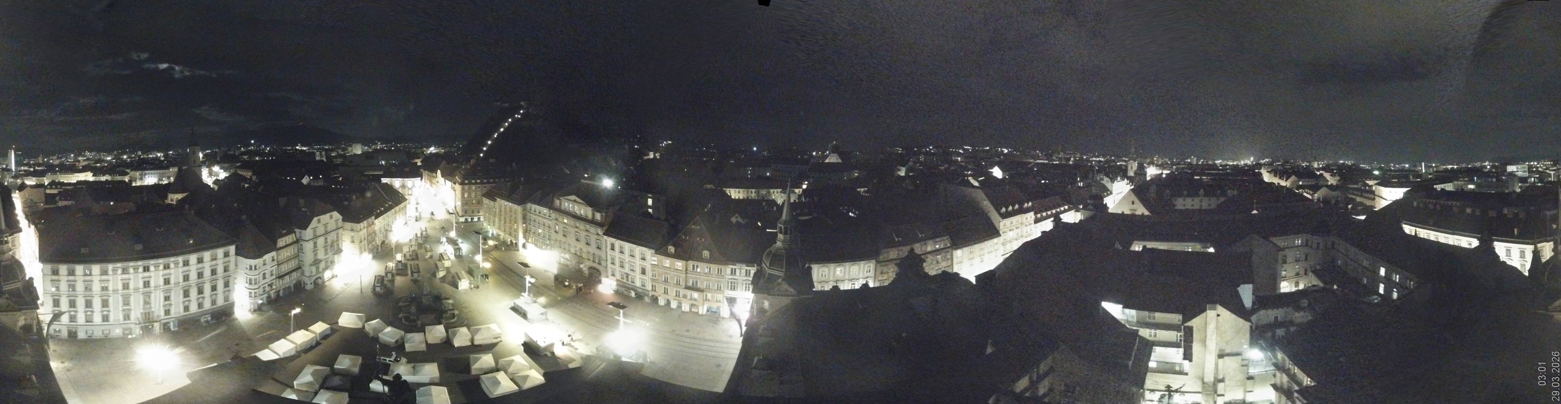Archiv Foto Webcam Grazer Rathaus