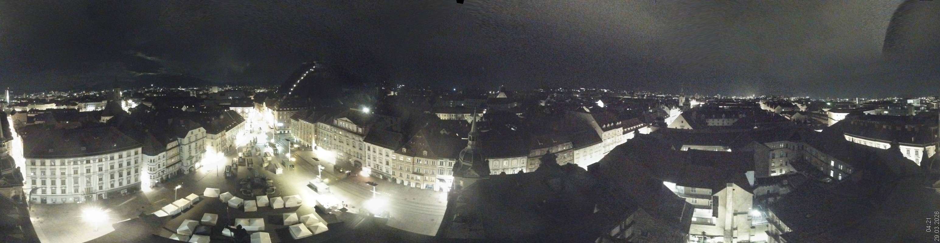 Archiv Foto Webcam Grazer Rathaus