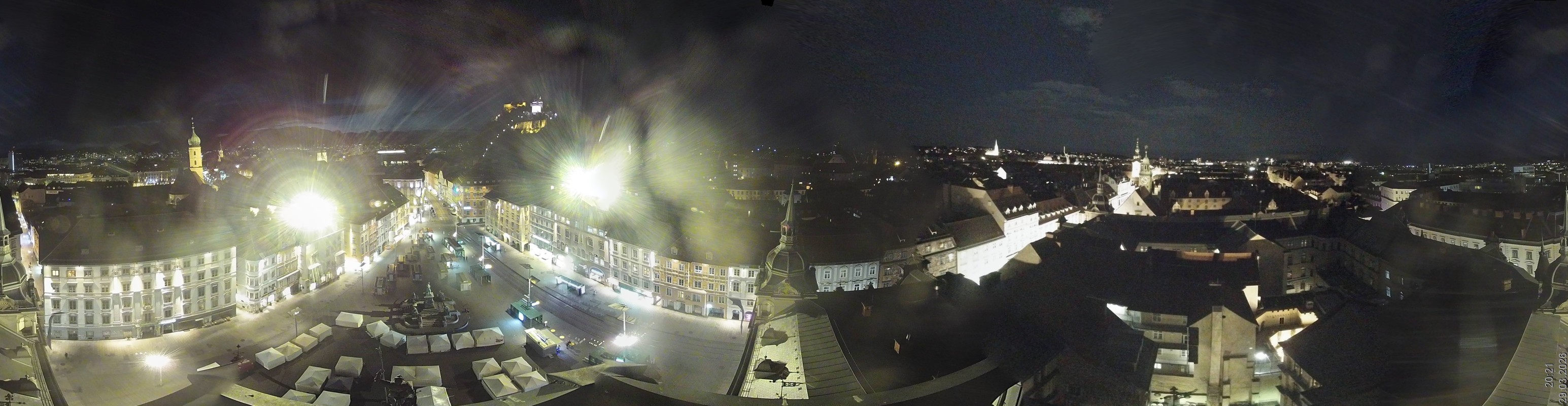 Archiv Foto Webcam Grazer Rathaus