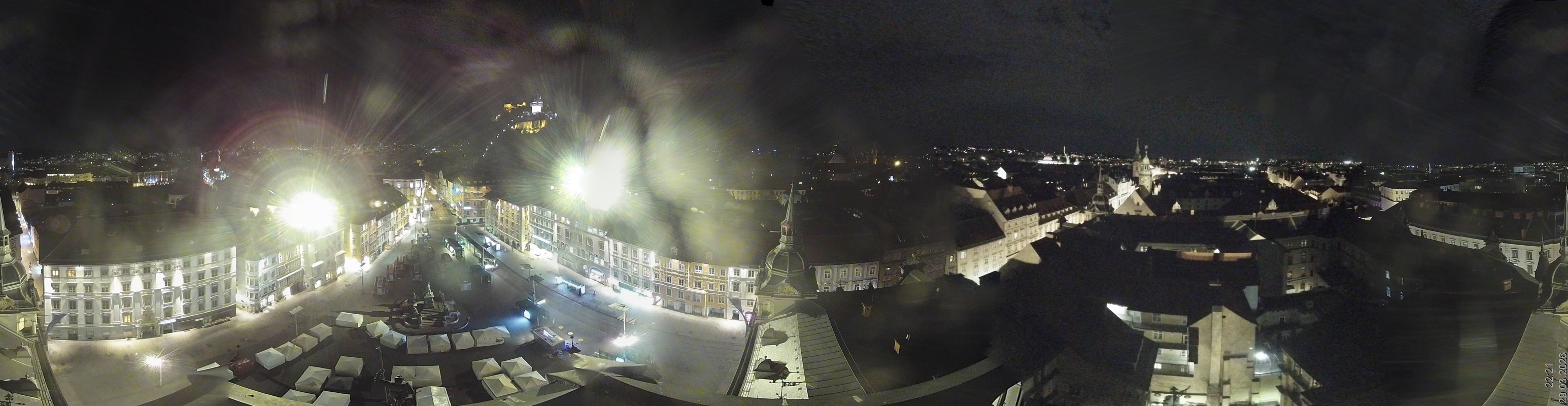 Archiv Foto Webcam Grazer Rathaus