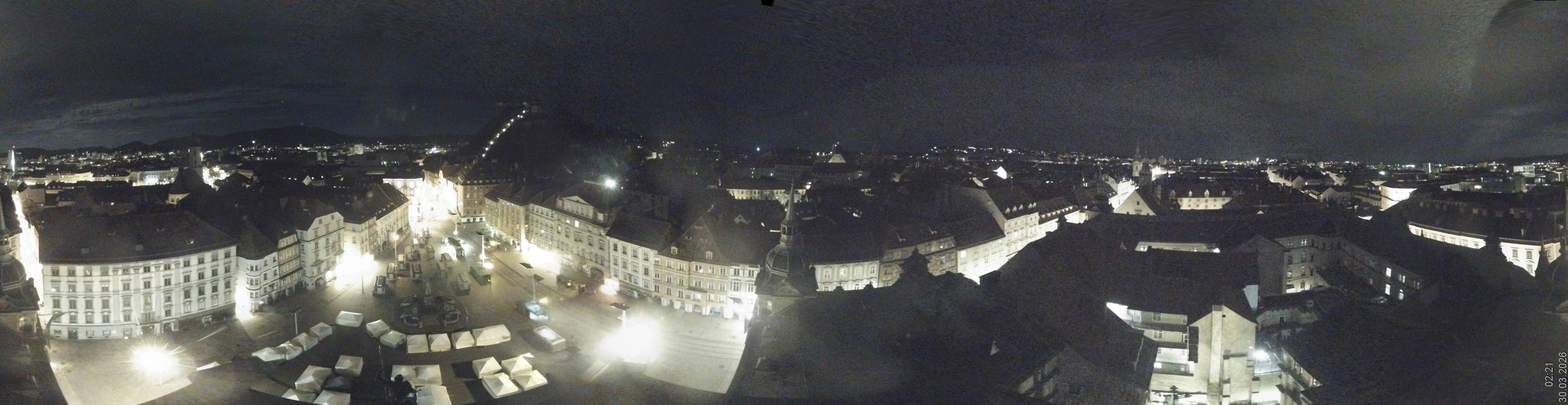 Archiv Foto Webcam Grazer Rathaus