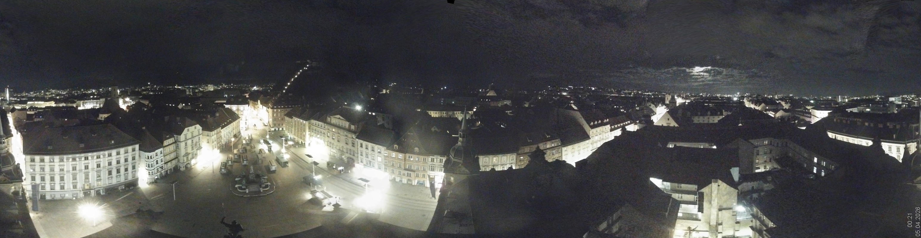 Archiv Foto Webcam Grazer Rathaus
