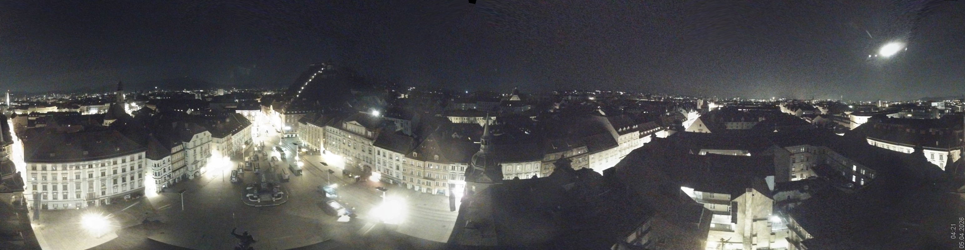 Archiv Foto Webcam Grazer Rathaus