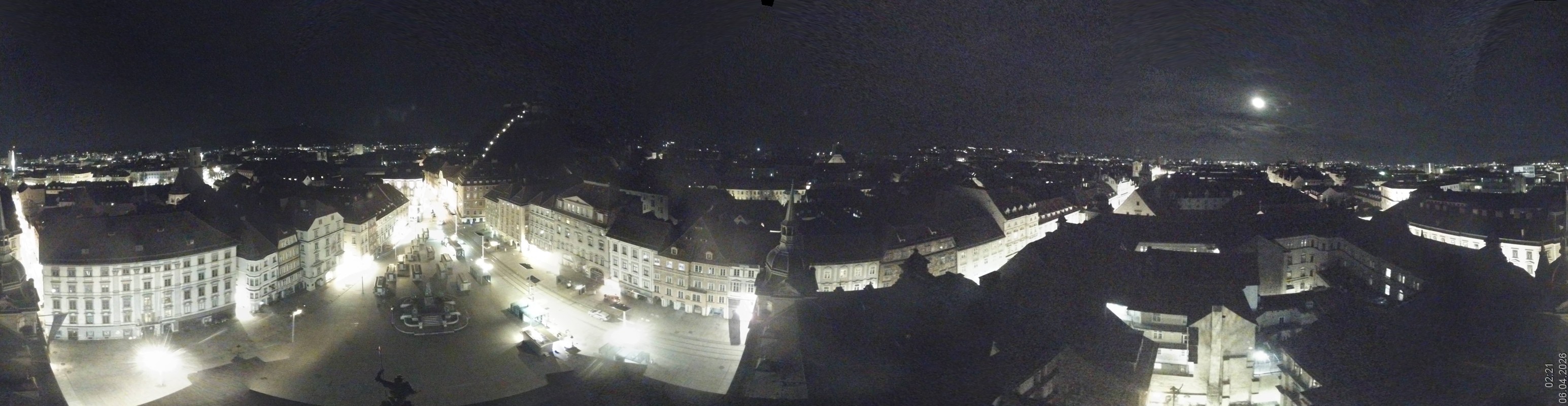 Archiv Foto Webcam Grazer Rathaus