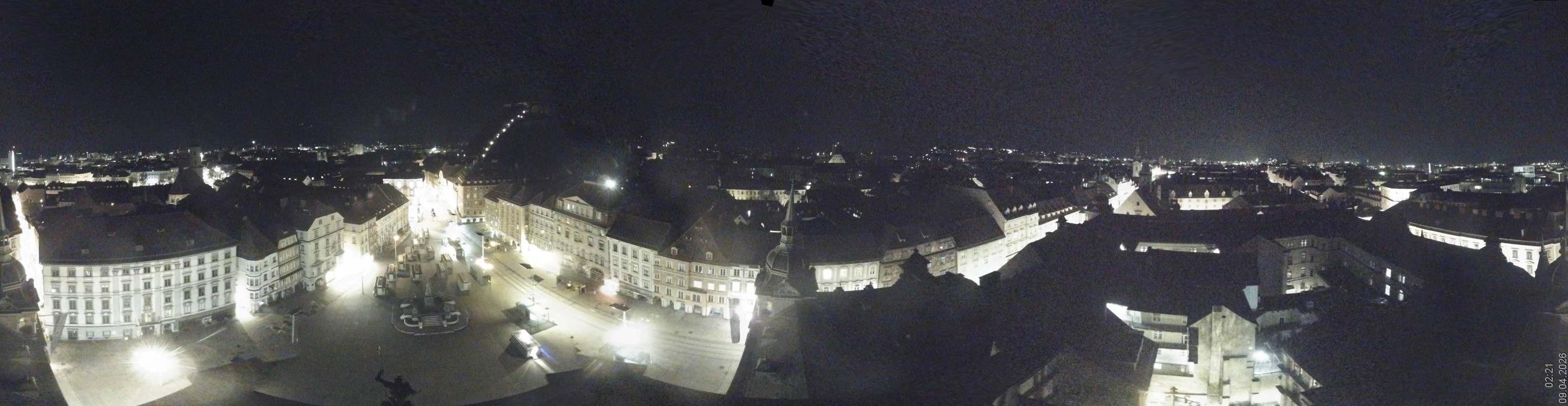 Archiv Foto Webcam Grazer Rathaus