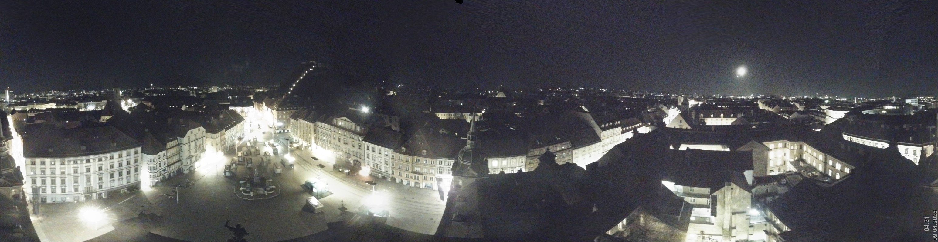 Archiv Foto Webcam Grazer Rathaus