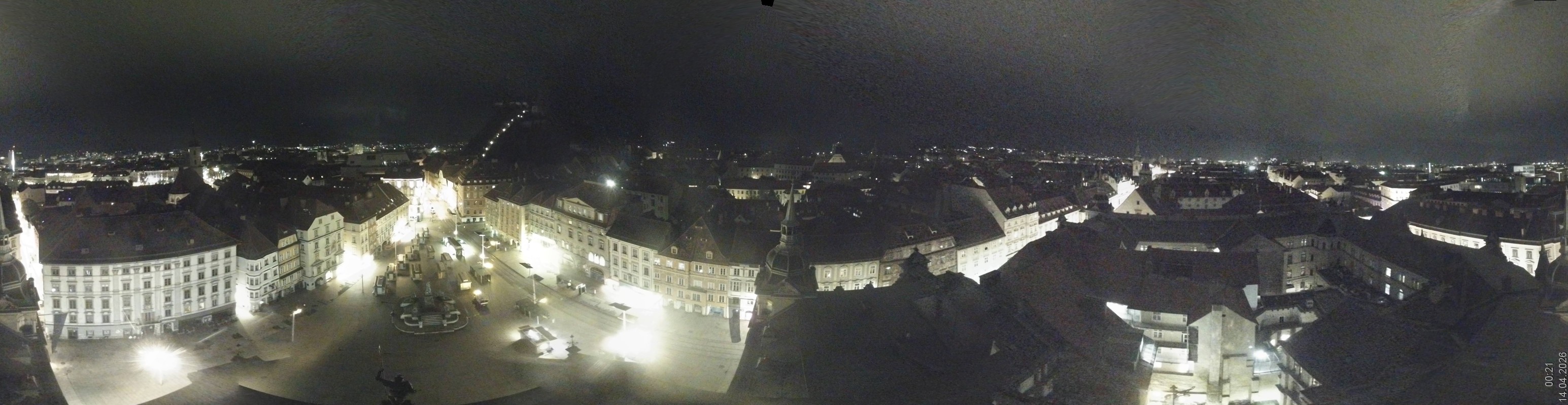 Archiv Foto Webcam Grazer Rathaus