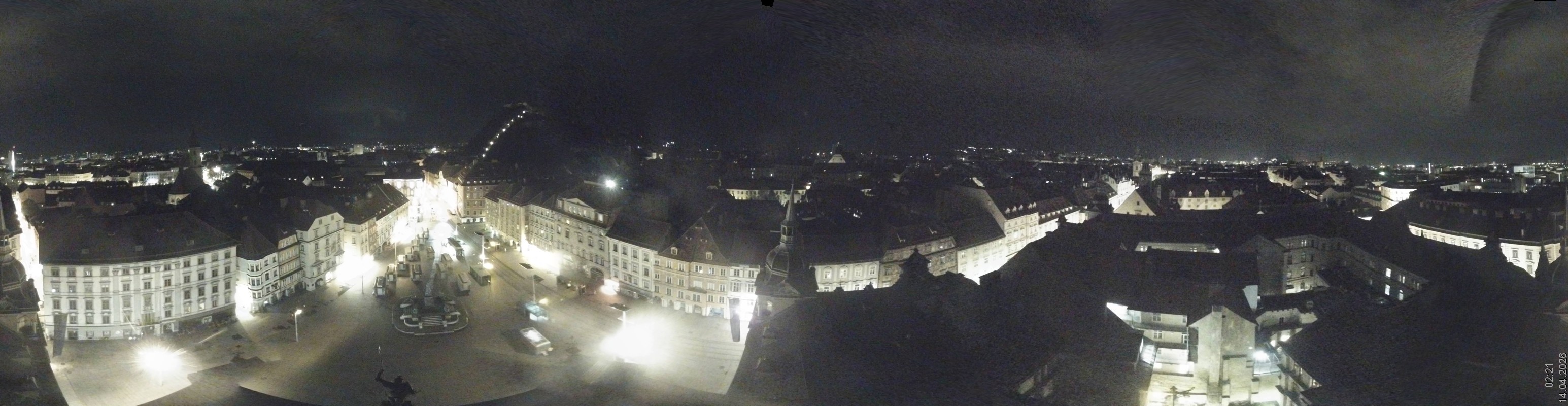 Archiv Foto Webcam Grazer Rathaus