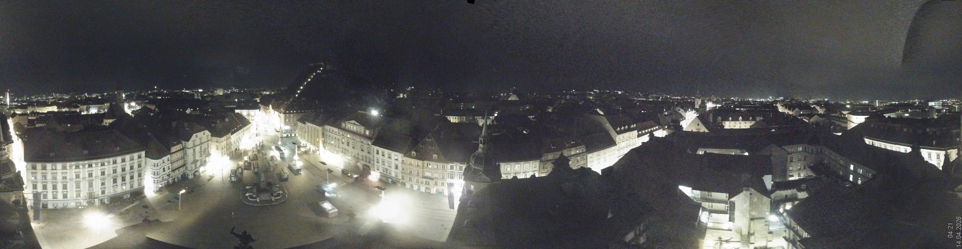 Archiv Foto Webcam Grazer Rathaus