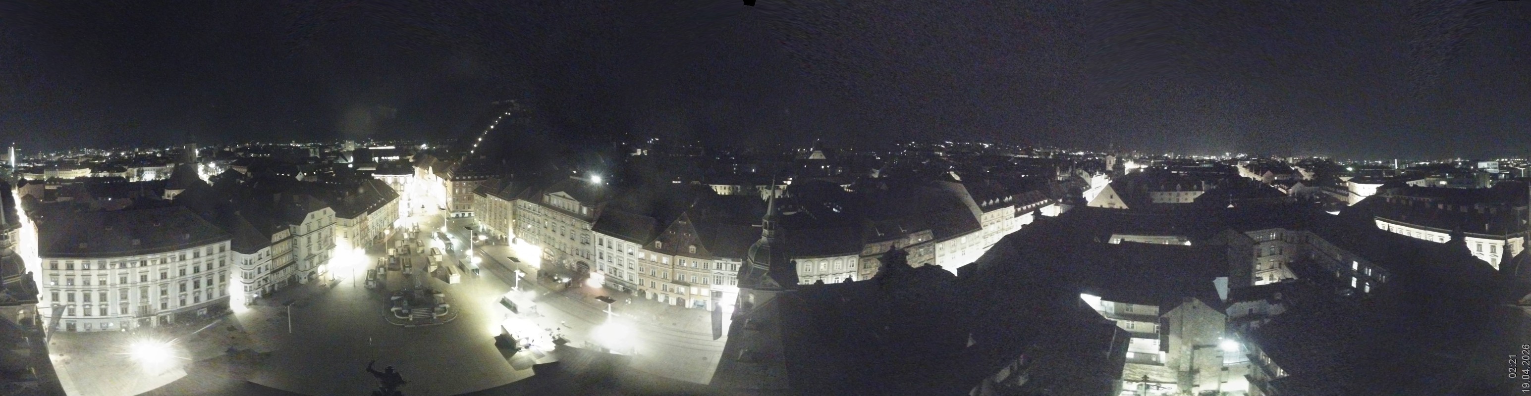 Archiv Foto Webcam Grazer Rathaus