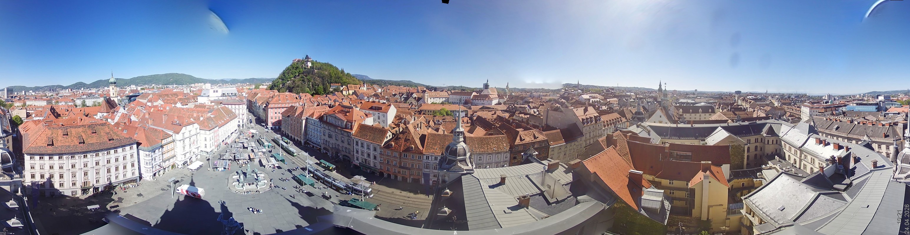 Archived image Webcam View of Graz