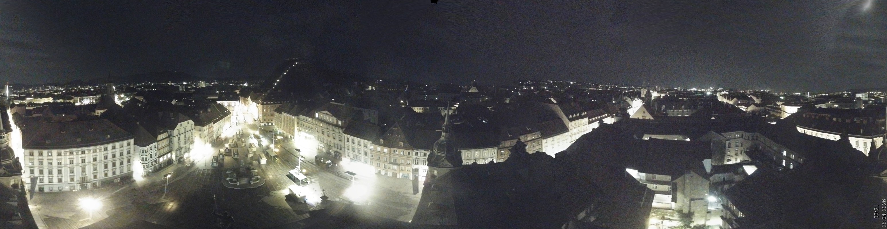 Archiv Foto Webcam Grazer Rathaus