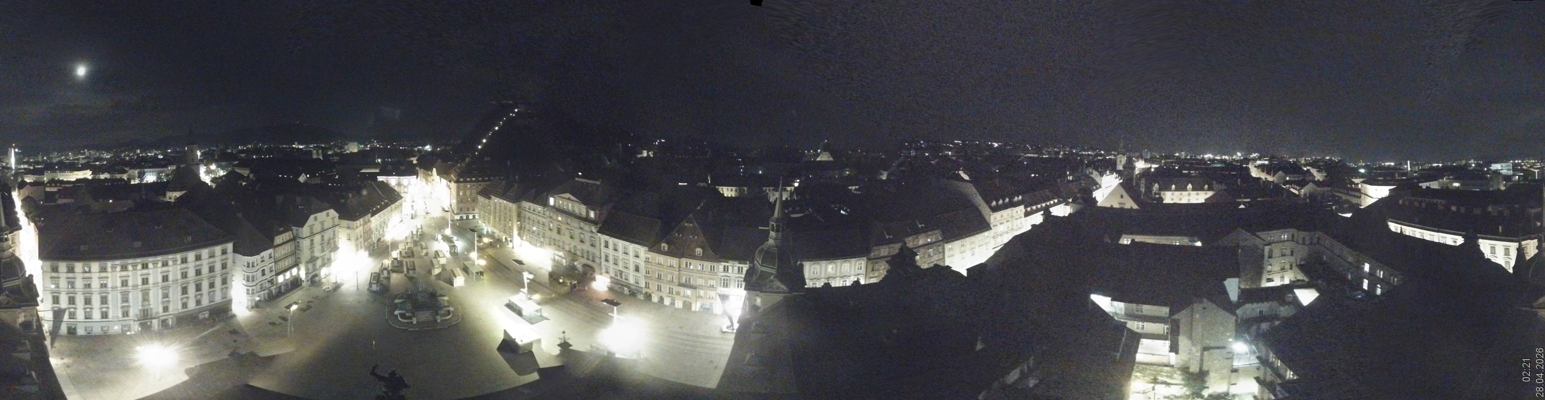 Archiv Foto Webcam Grazer Rathaus