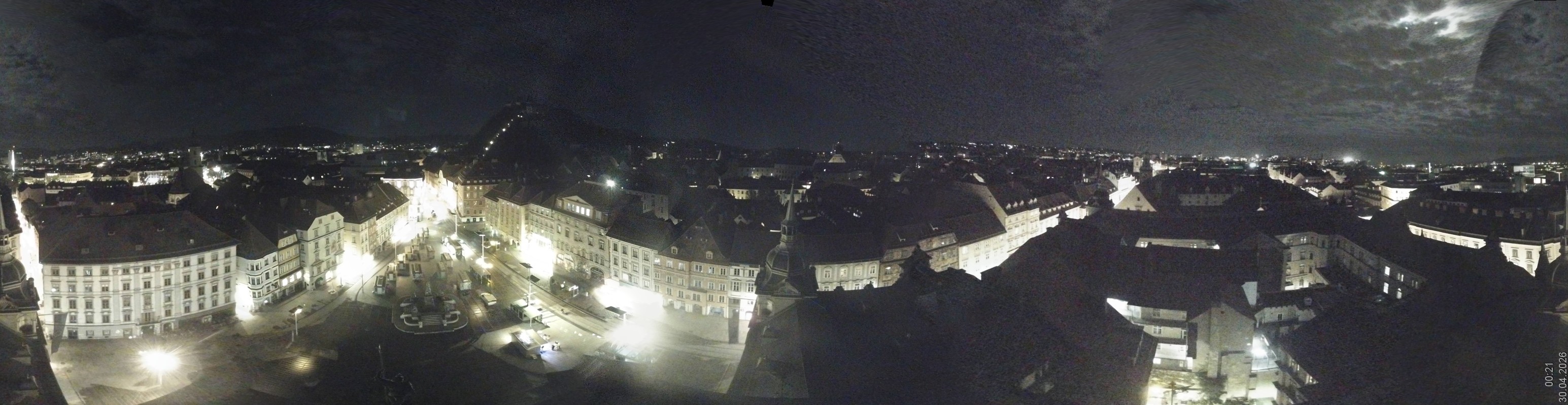 Archiv Foto Webcam Grazer Rathaus