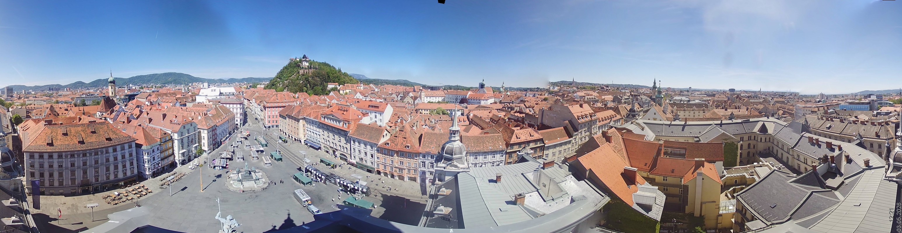 Archived image Webcam View of Graz