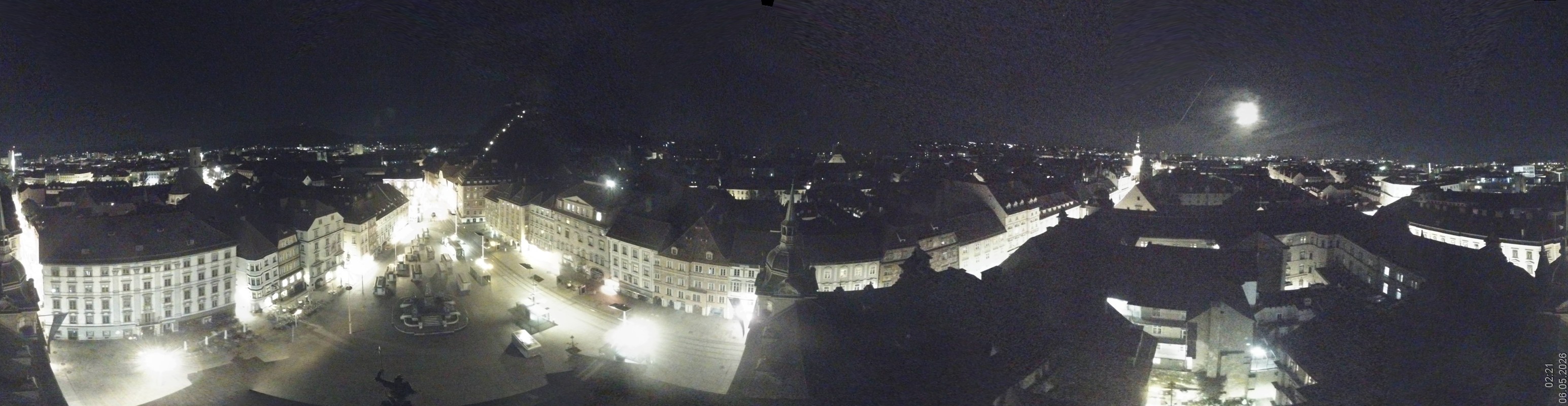 Archiv Foto Webcam Grazer Rathaus