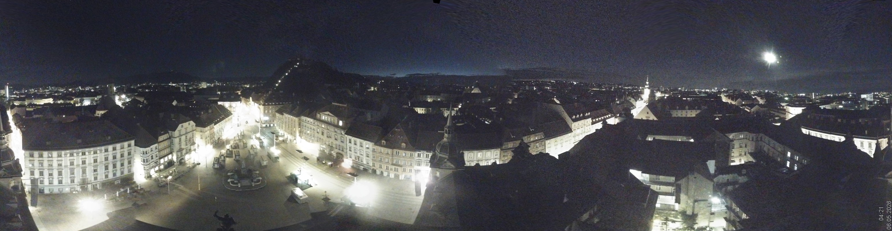 Archiv Foto Webcam Grazer Rathaus