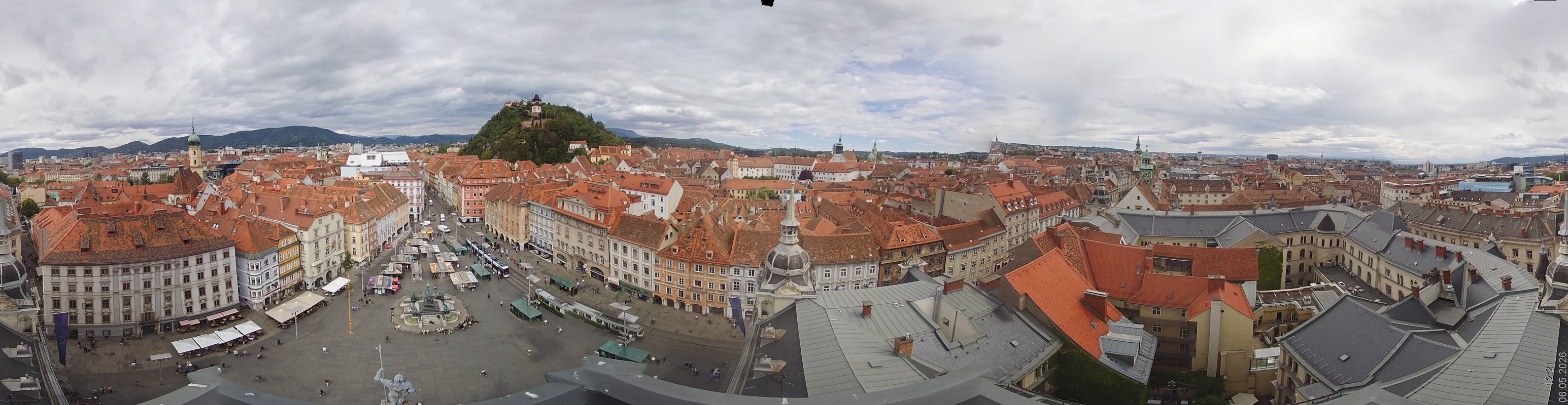 Archived image Webcam View of Graz