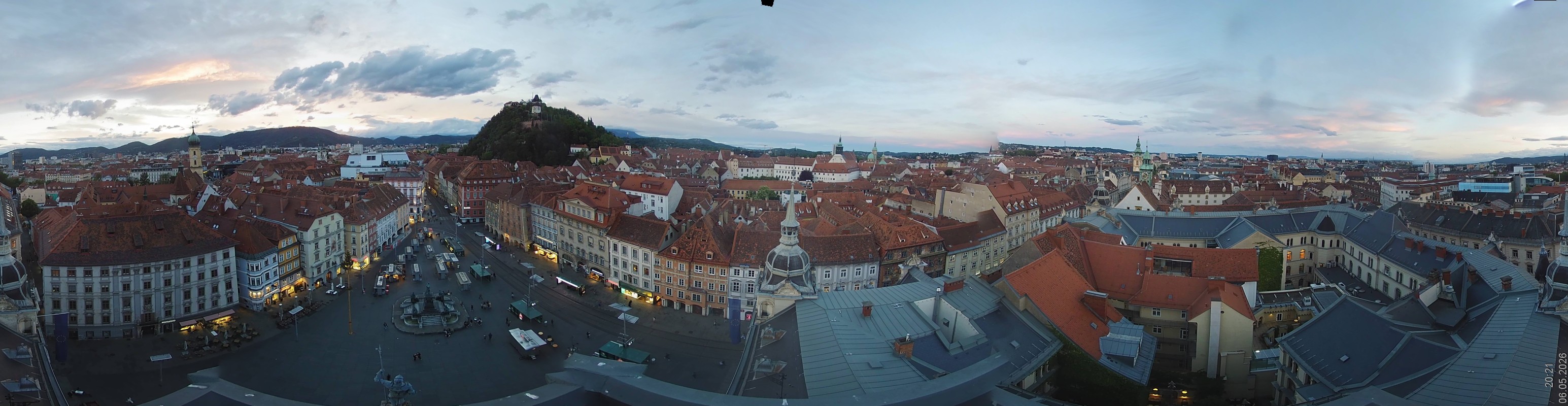 Archived image Webcam View of Graz