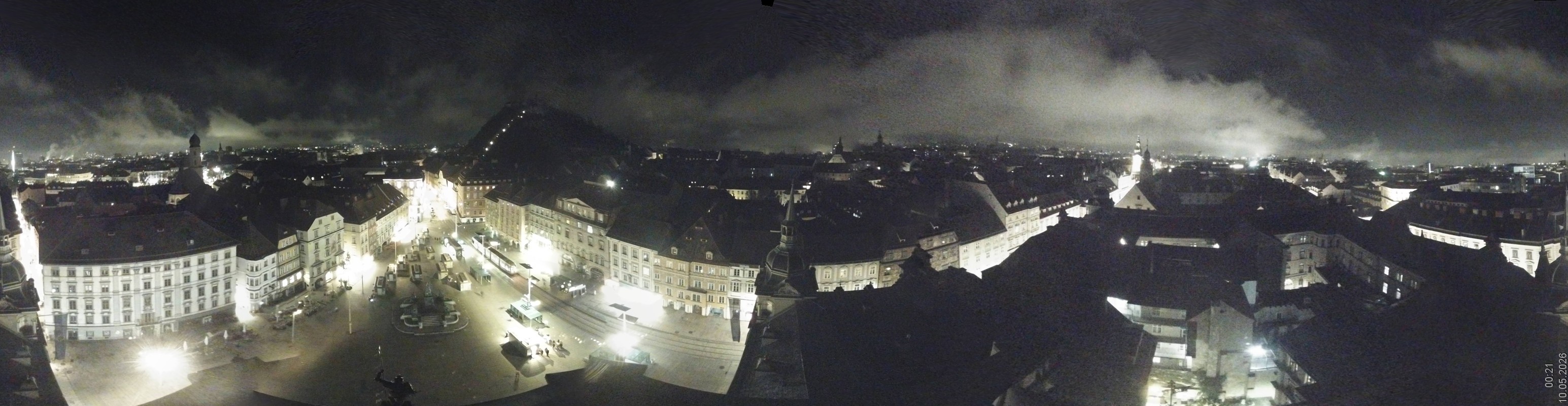Archiv Foto Webcam Grazer Rathaus