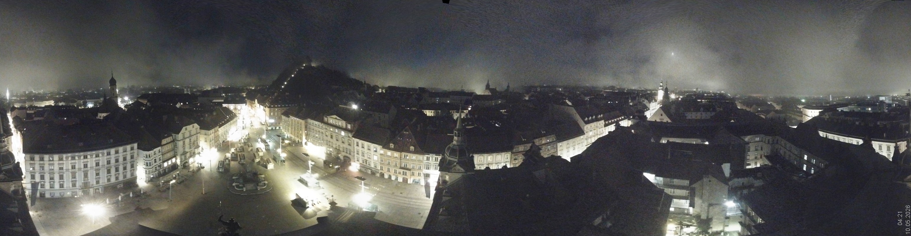 Archiv Foto Webcam Grazer Rathaus