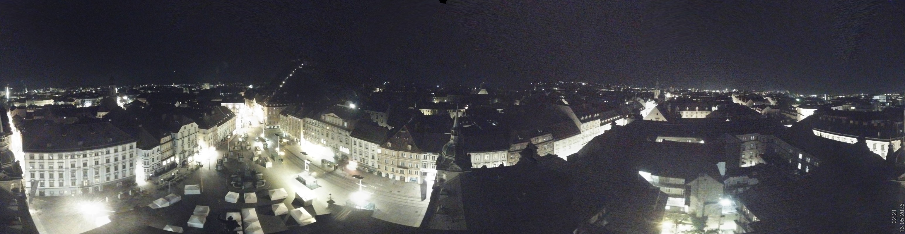 Archiv Foto Webcam Grazer Rathaus