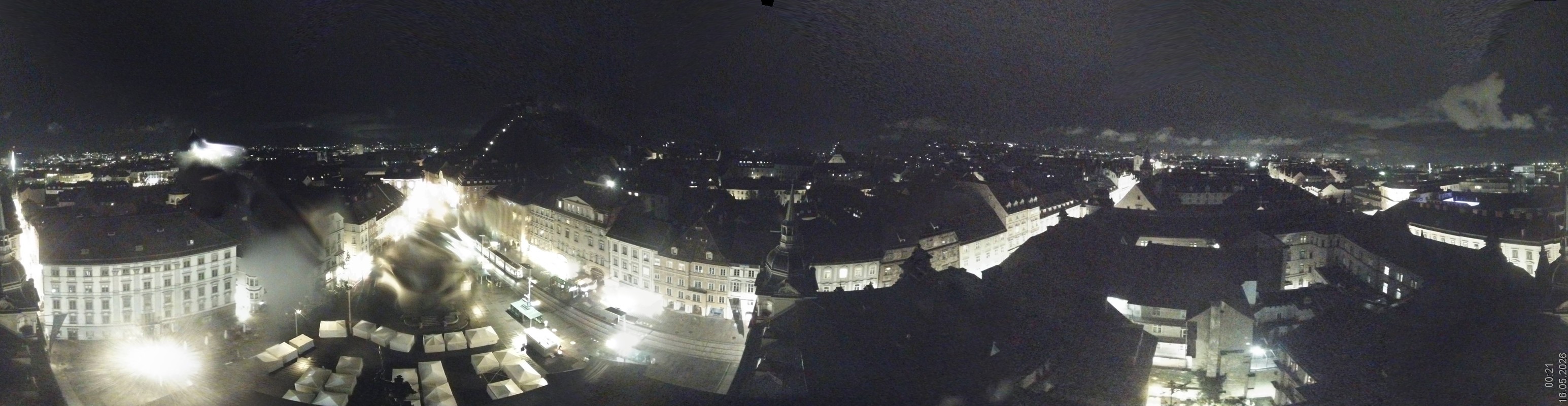 Archiv Foto Webcam Grazer Rathaus