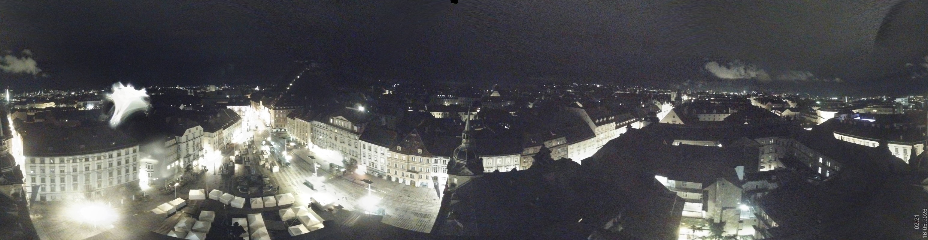 Archiv Foto Webcam Grazer Rathaus