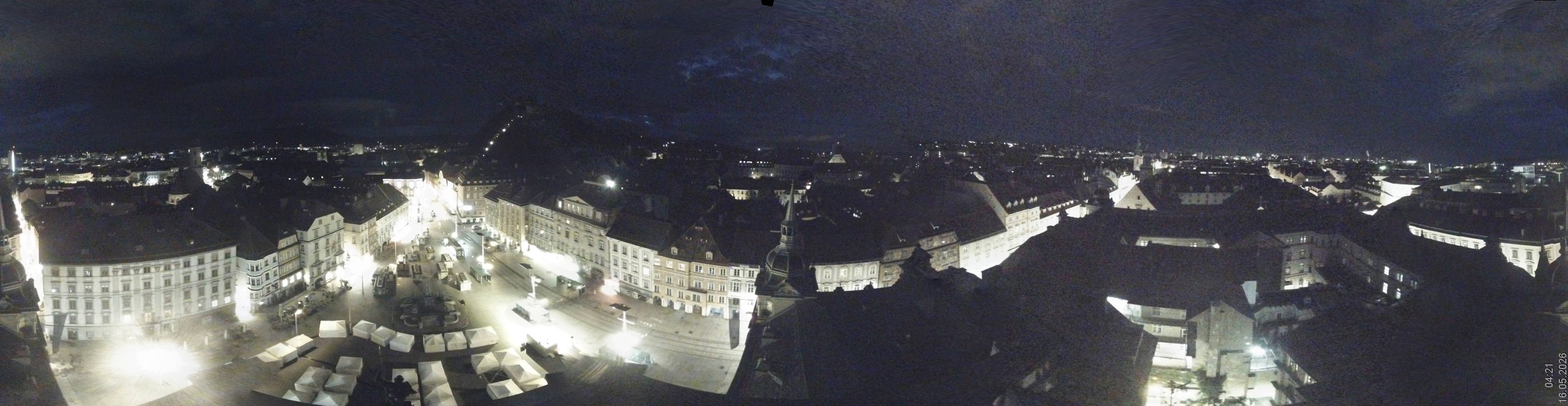 Archiv Foto Webcam Grazer Rathaus