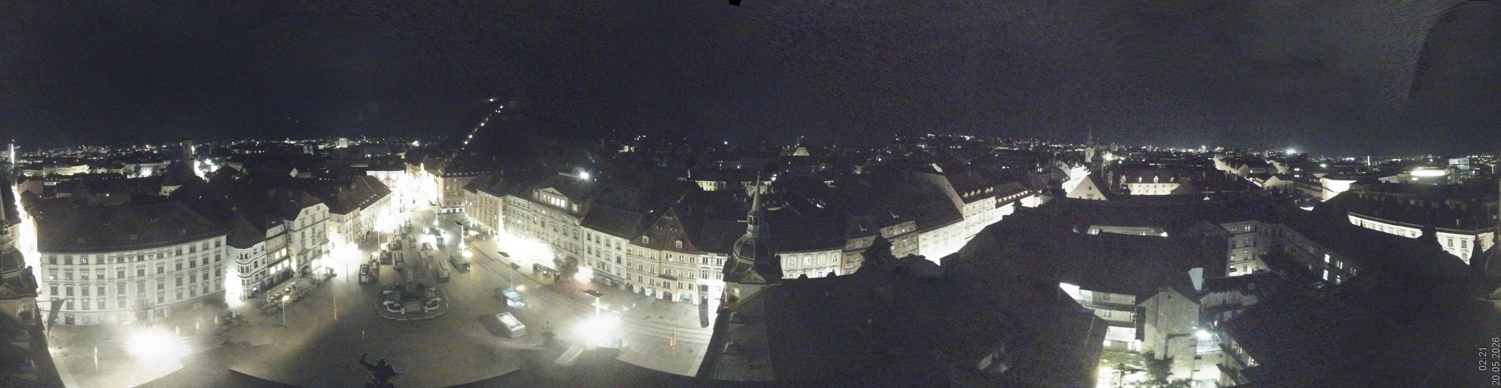 Archiv Foto Webcam Grazer Rathaus