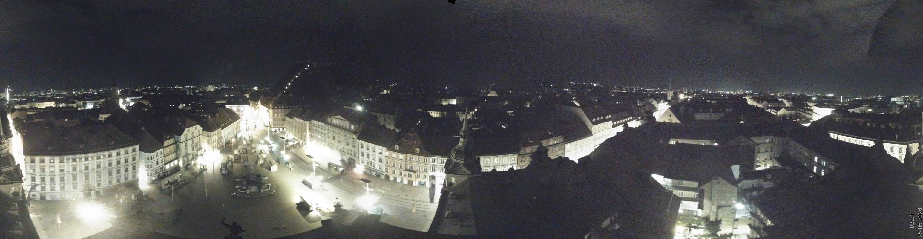 Archiv Foto Webcam Grazer Rathaus