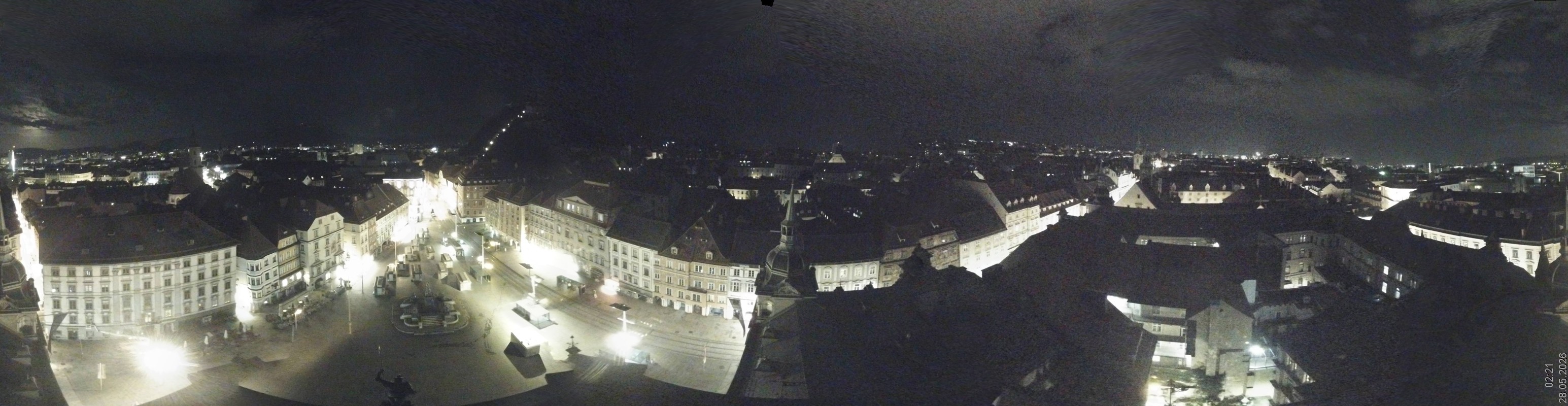 Archiv Foto Webcam Grazer Rathaus