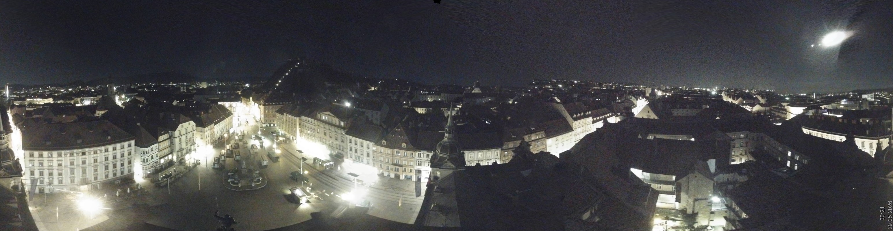 Archiv Foto Webcam Grazer Rathaus