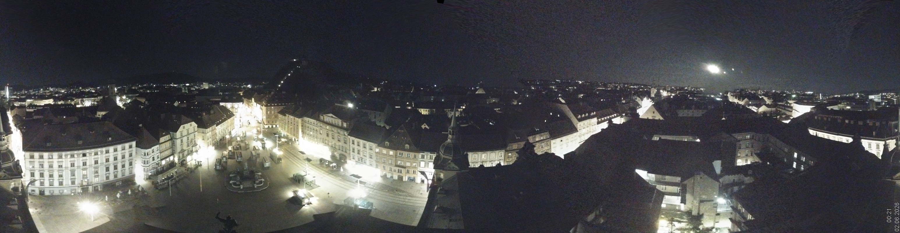 Archiv Foto Webcam Grazer Rathaus