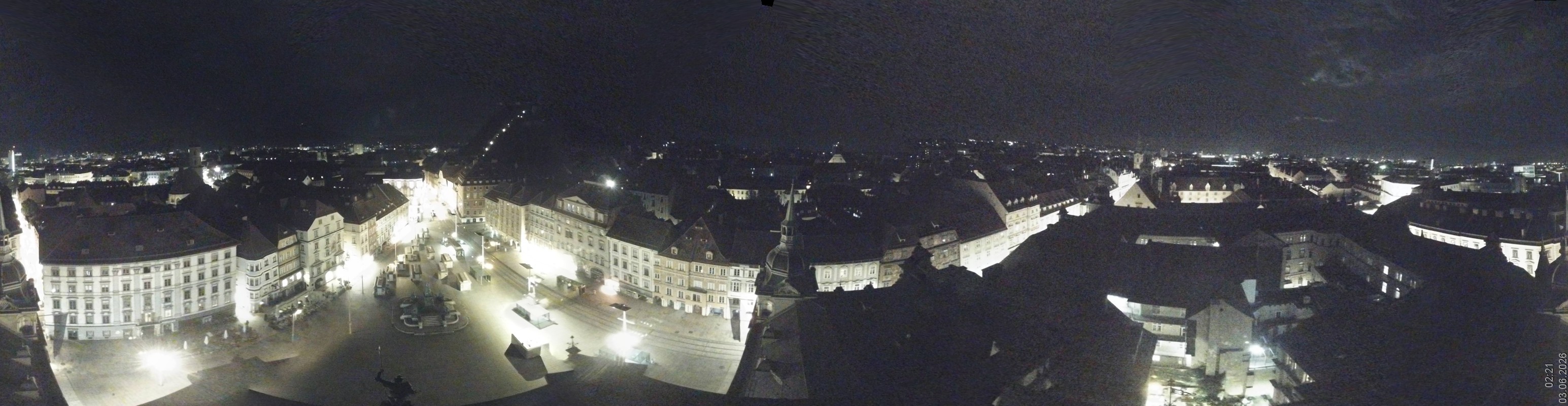 Archiv Foto Webcam Grazer Rathaus