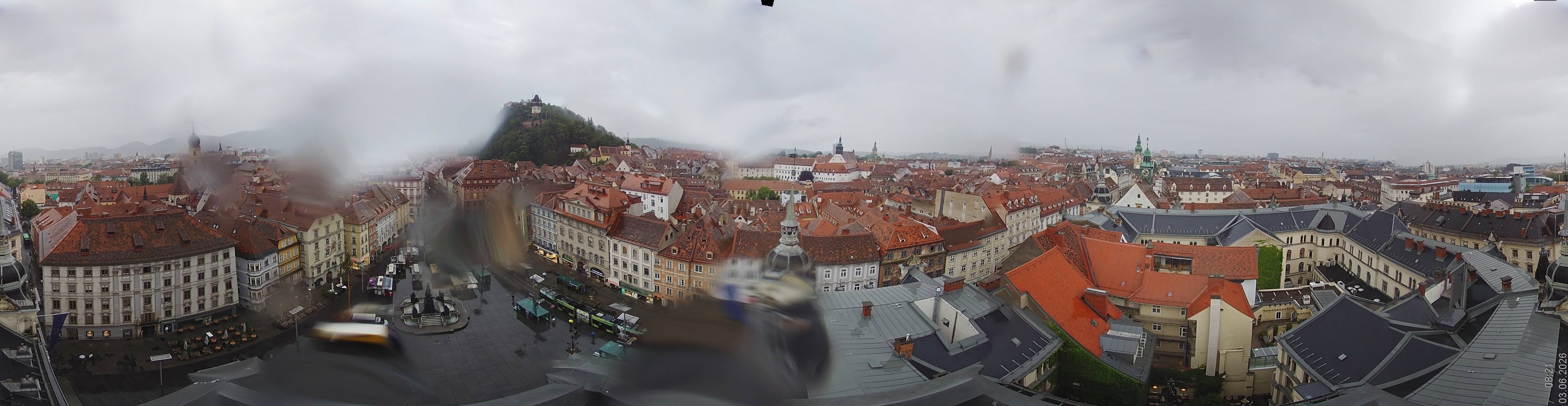 Archiv Foto Webcam Grazer Rathaus